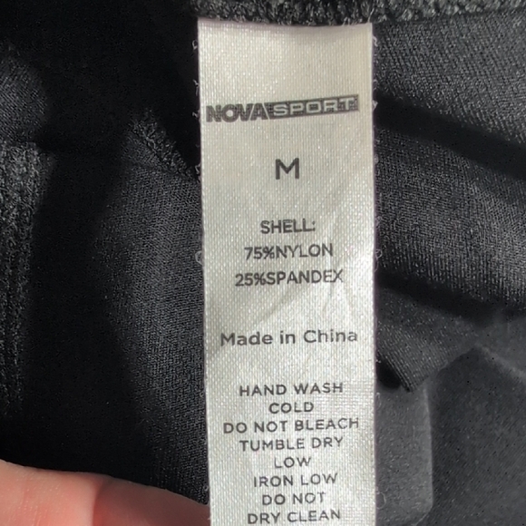 Novasport Black Boot Cut Flare Pants - Picture 6 of 6